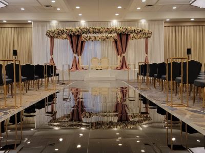 Before Wedding Black Starlit Dance Floor