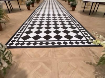 Customized Printed Dance Floor Wrapping