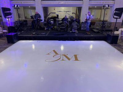 Monogram Dance Floor Wrap