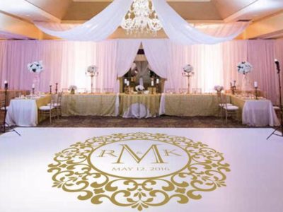 Monogram Floor Wrap Services