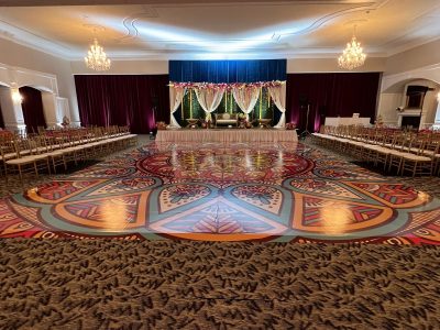 Quality Full Print Dance Floor Wrapping